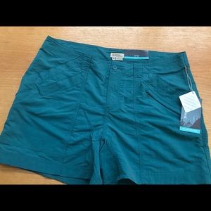 Royal Robbins Sea Glass Green Shorts